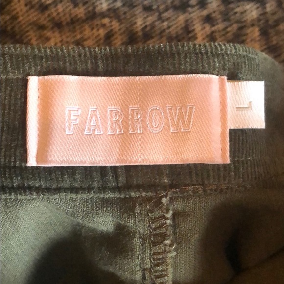 Farrow corduroy skirt in dark olive - Picture 8 of 8